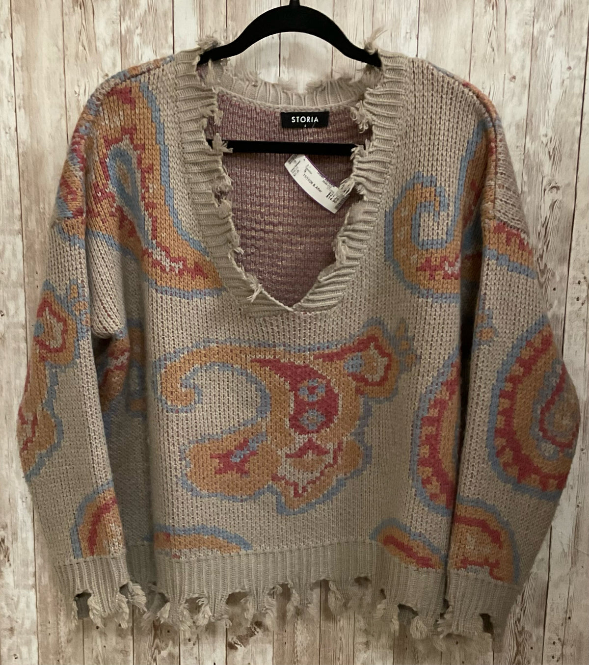 Size S STORIA LIGHT BROWN Sweater