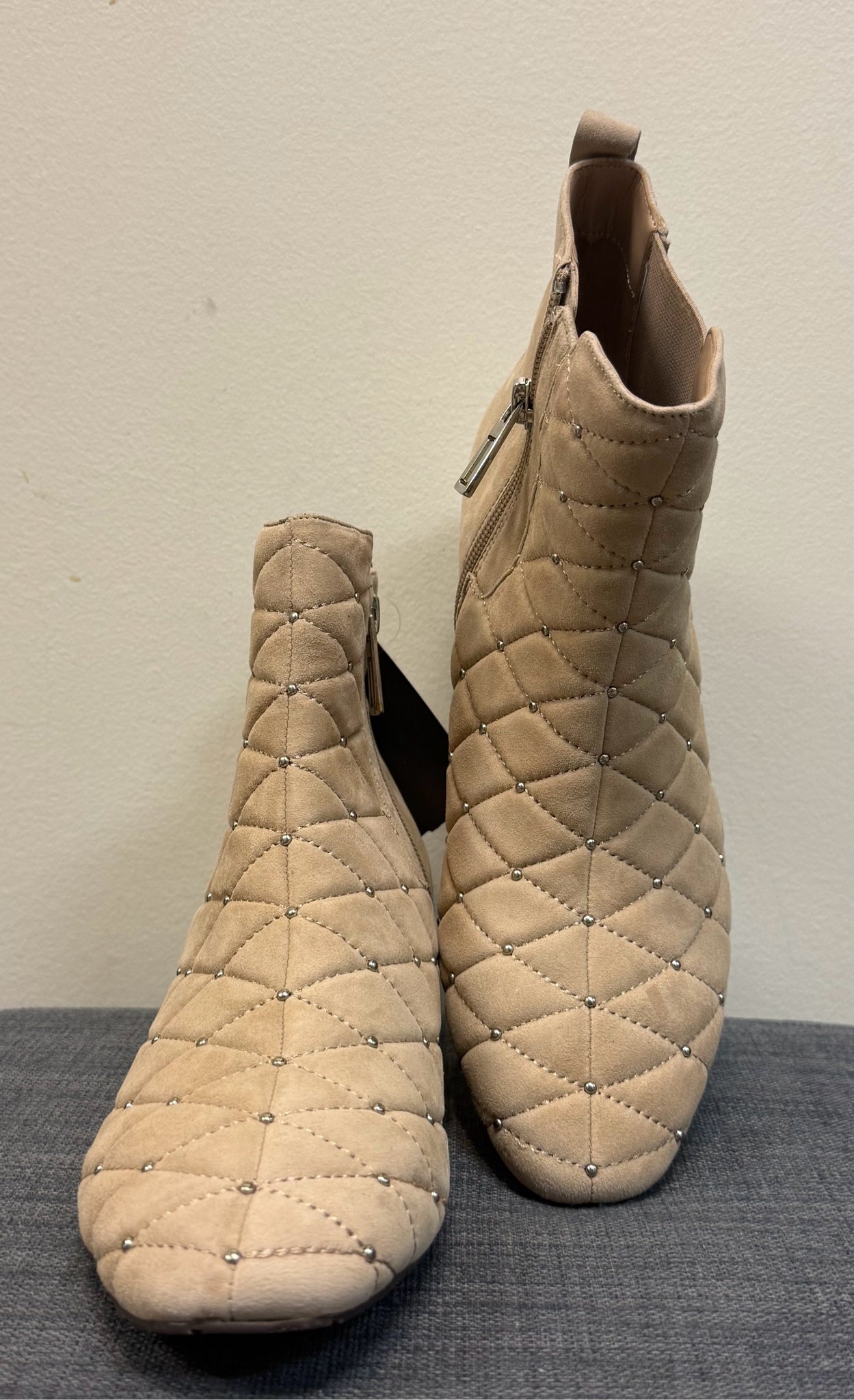 7.5 ISAAC MIZRAH LIVE Tan Boots