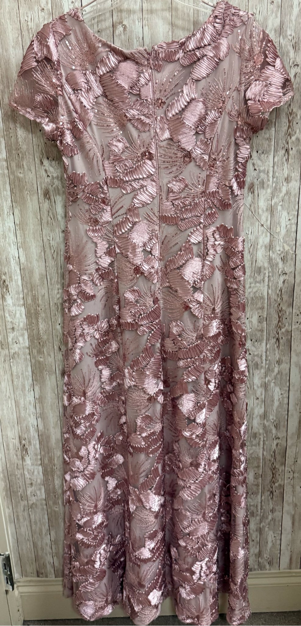 Size 10 ALEX EVENINGS Mauve Dress