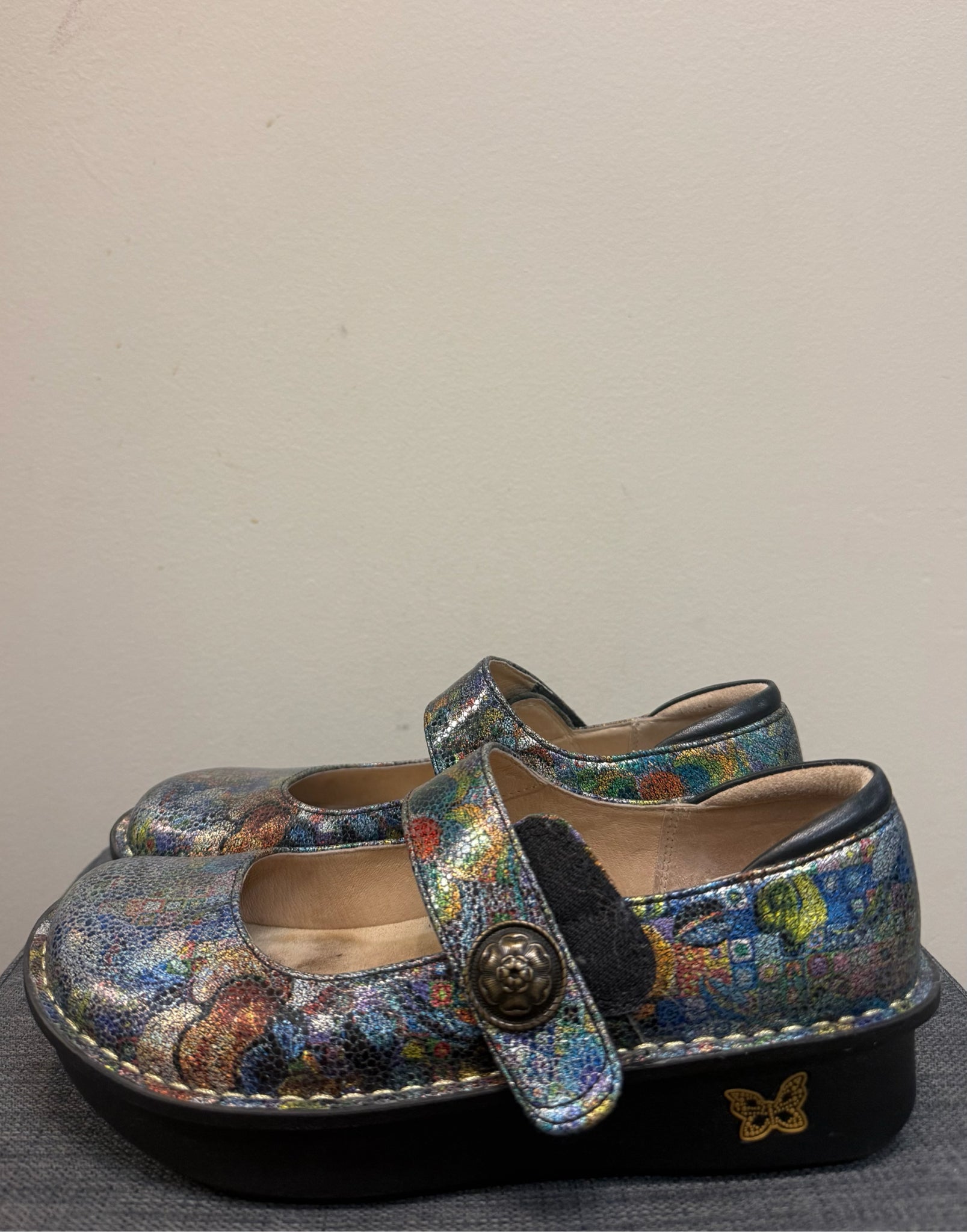 7 ALEGRIA METALLIC SHOES