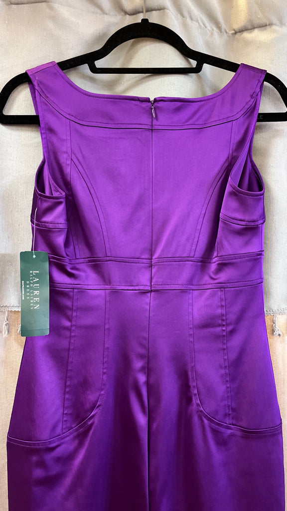 Size 6 LAUREN RALPH LAUREN Purple Dress