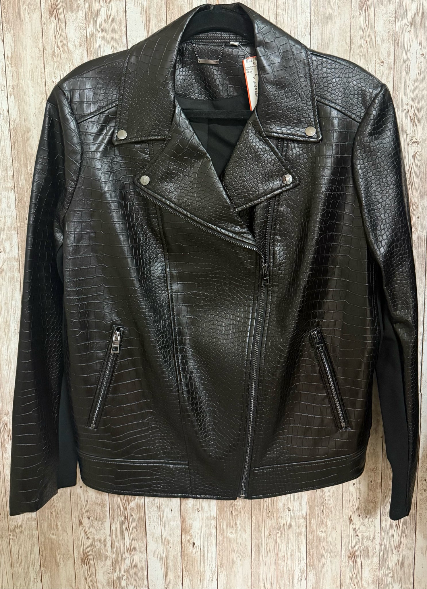 Size L CHICO'S Black Jacket