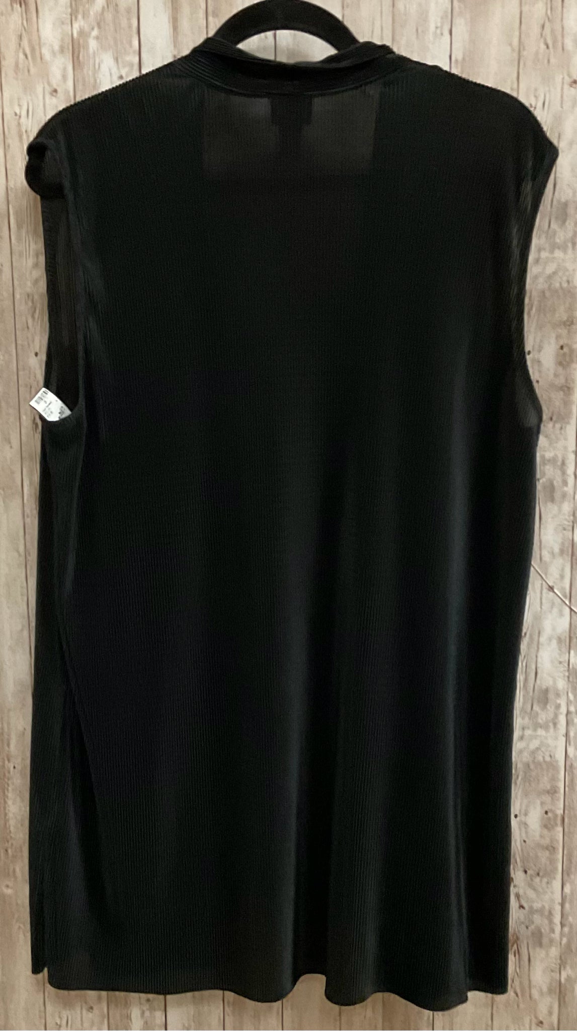 Size XL CHICO'S Black Vest
