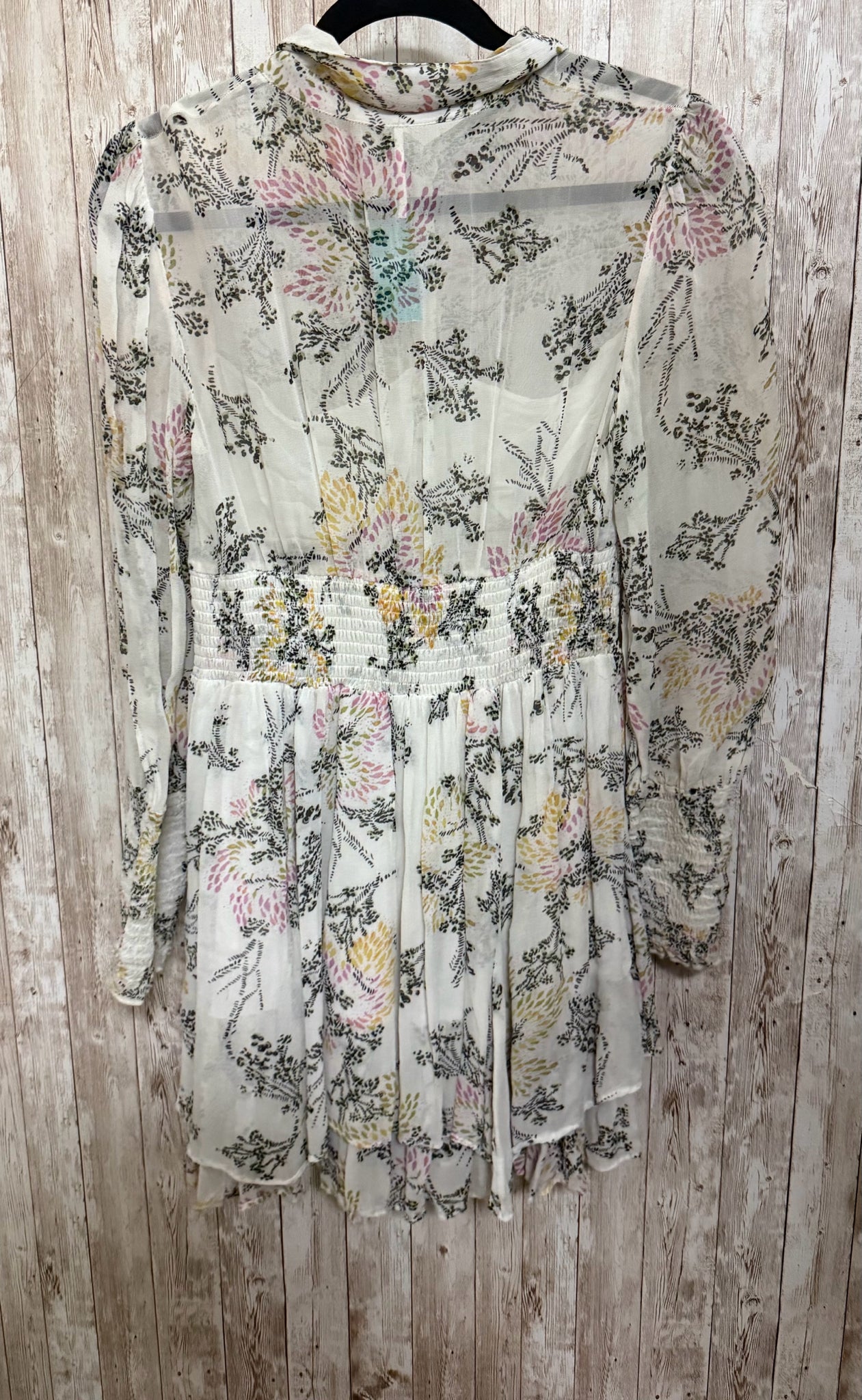 FREE PEOPLE Size S/P CREAM PRINT Dress