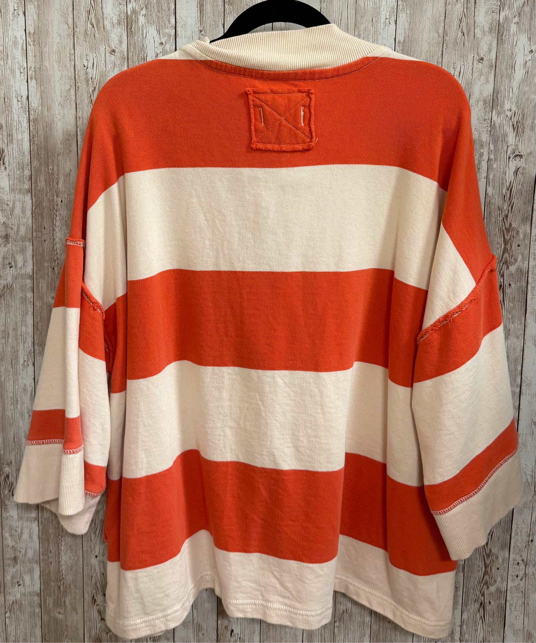 Size S WE THE FREE TANGERINE AND PINK FLORAL Top