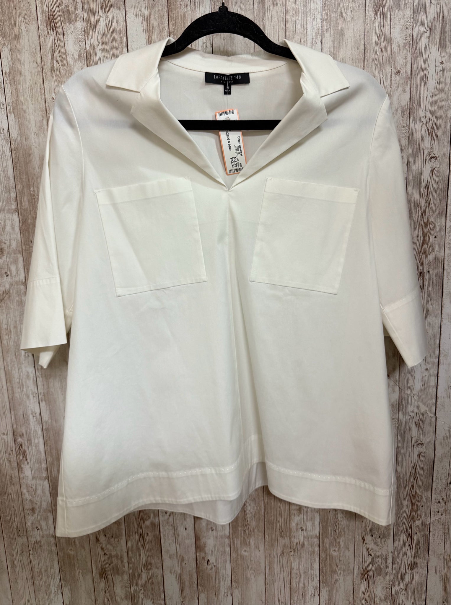 LAFAYETTE 148 Size M White Top