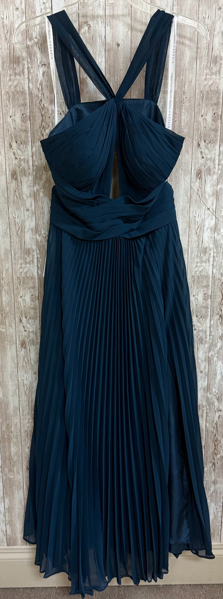 Size 8 CHRISTIAN SIRIANO Navy Dress
