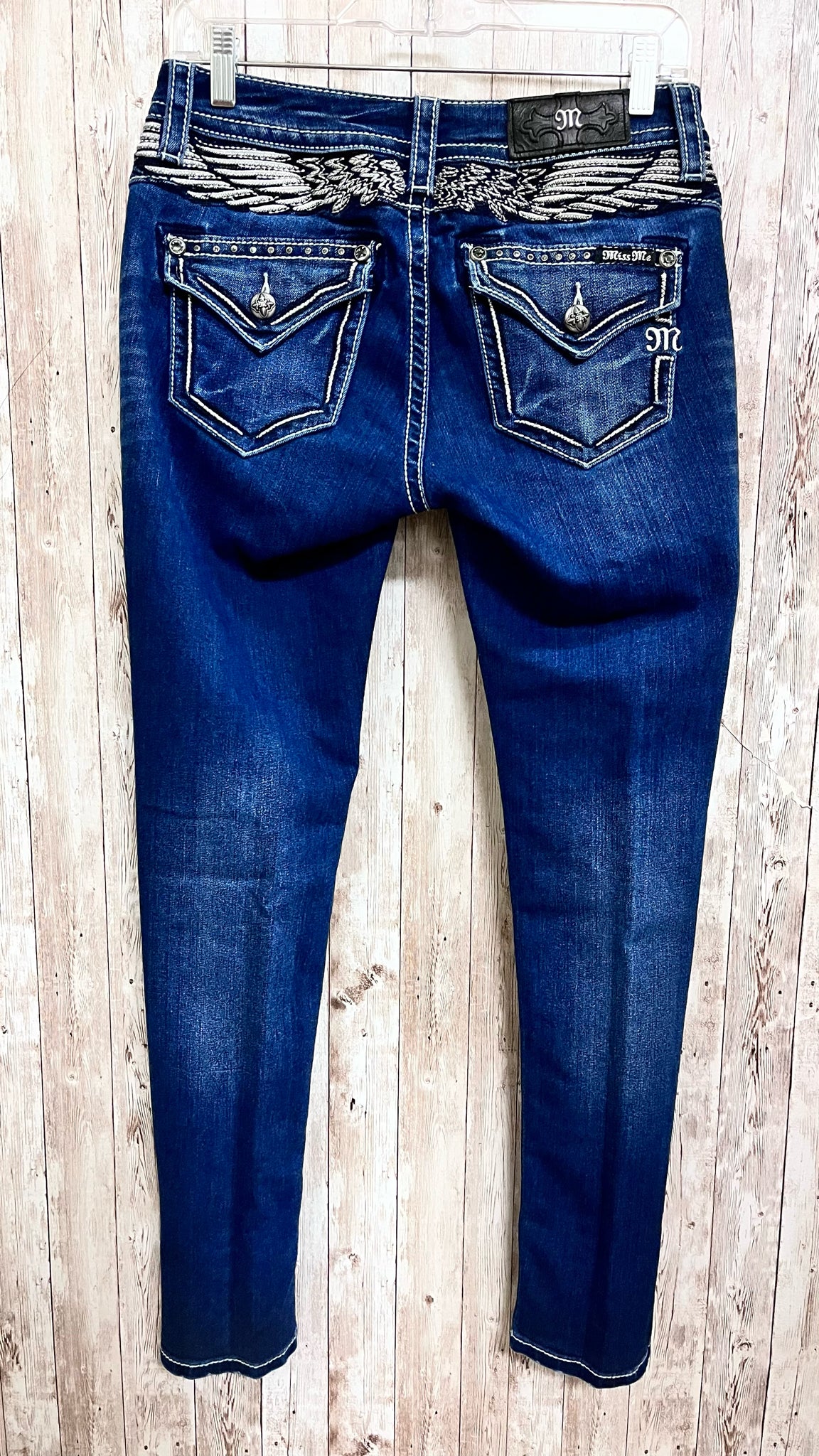 MISS ME Size 27 BLUE DENIM Jeans