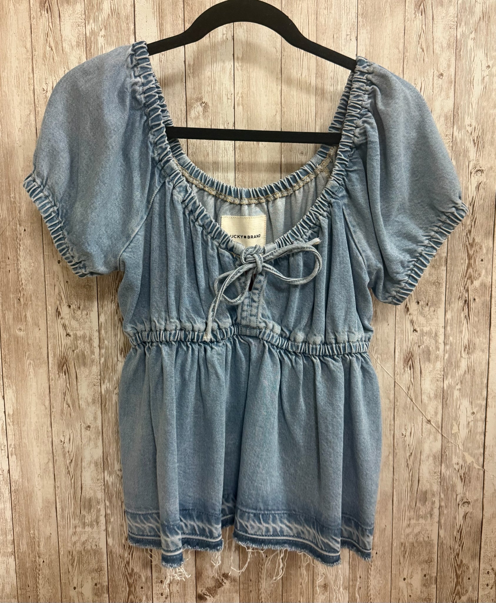 Size L LUCKY BRAND Denim Top