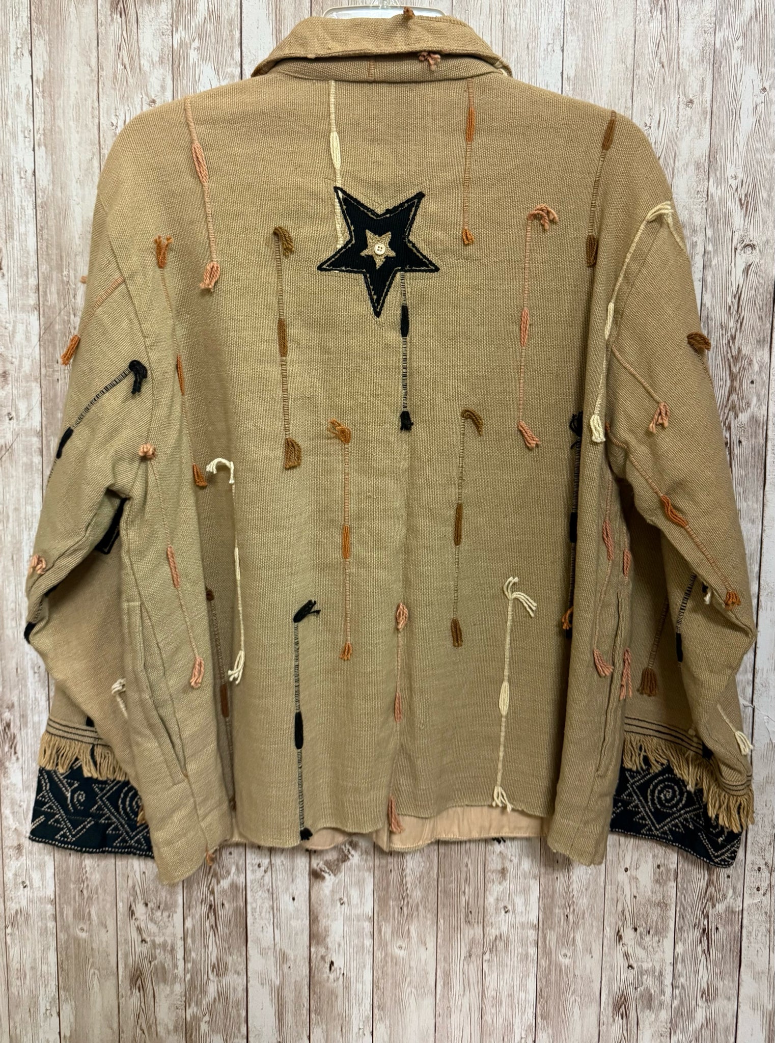 Size M SILVER STREAM Tan Jacket