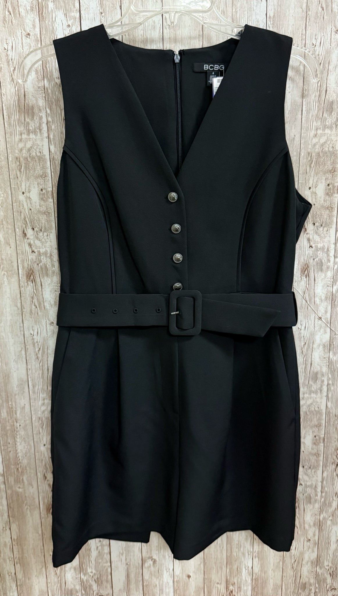 Size 8 BCBG Black Romper