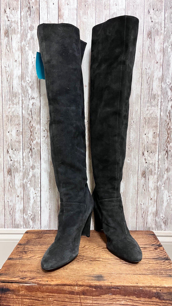 STUART WEITZMAN 9.5 Charcoal Boots