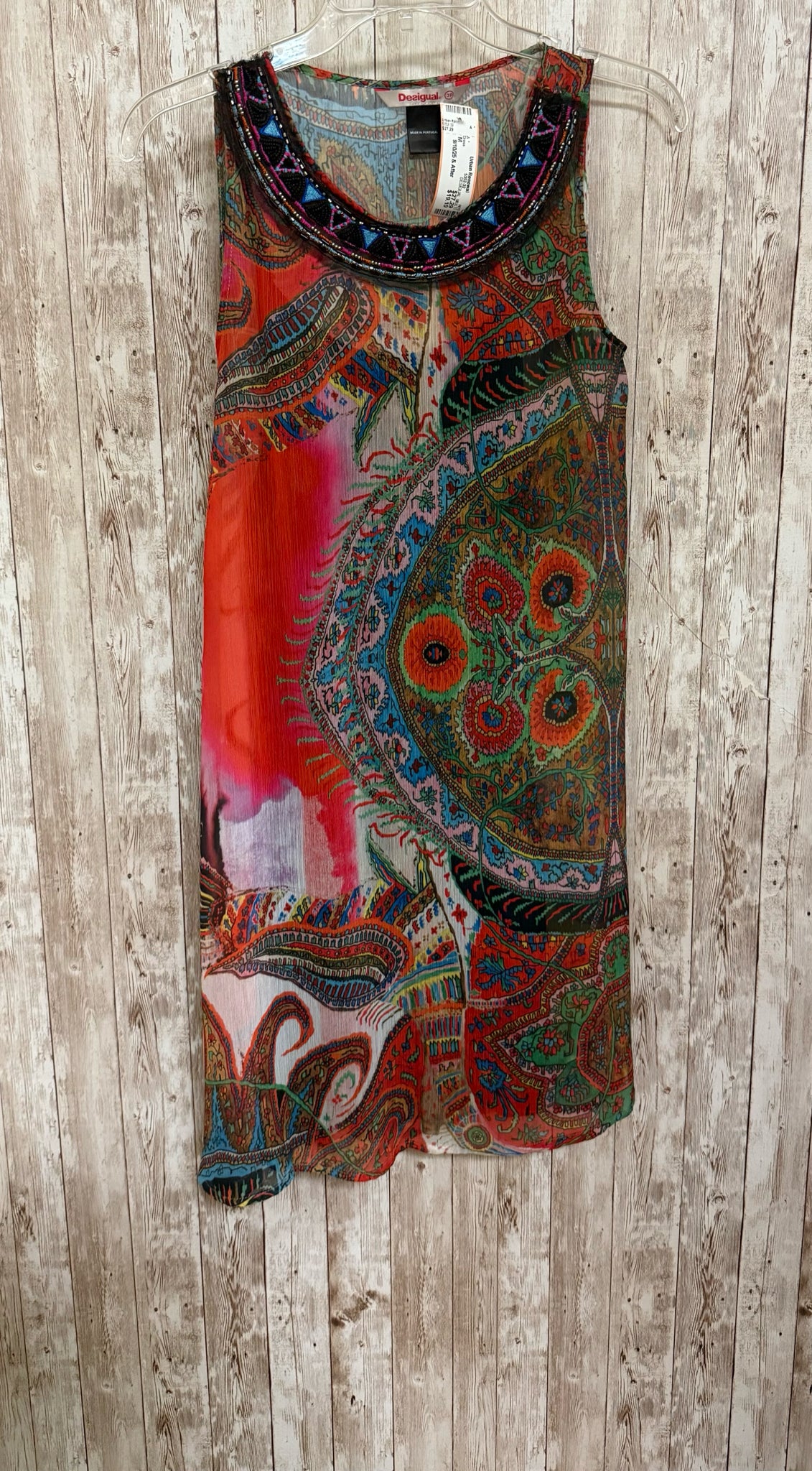 DESIGUAL Size M MULTI PRINT Dress