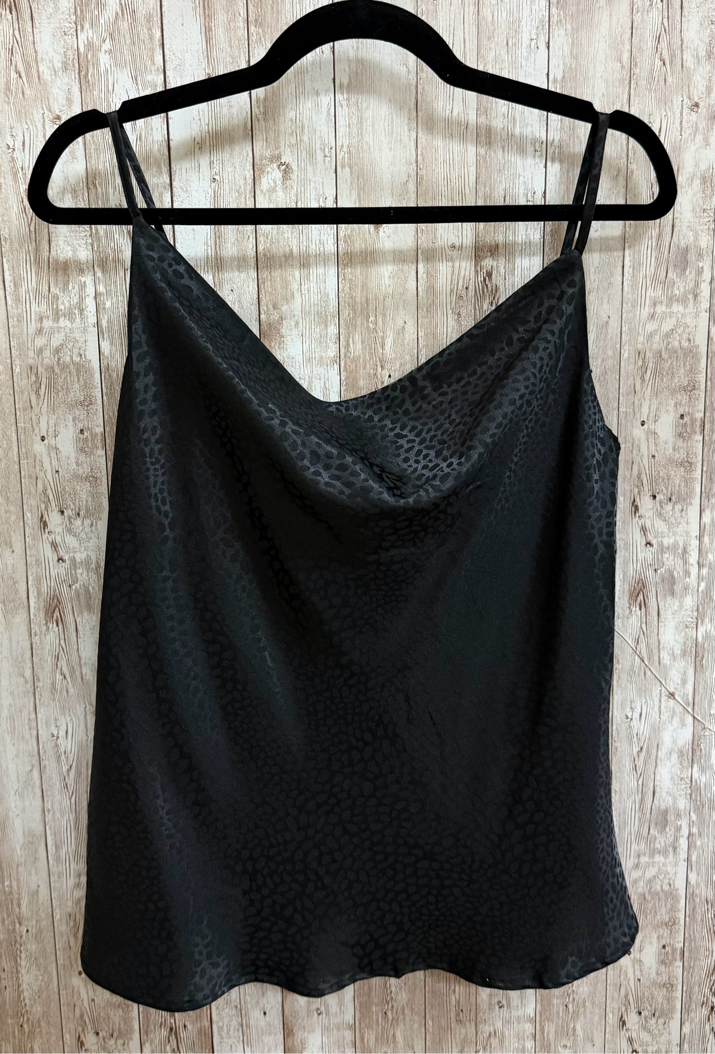 Size L SPIRITED Black Top
