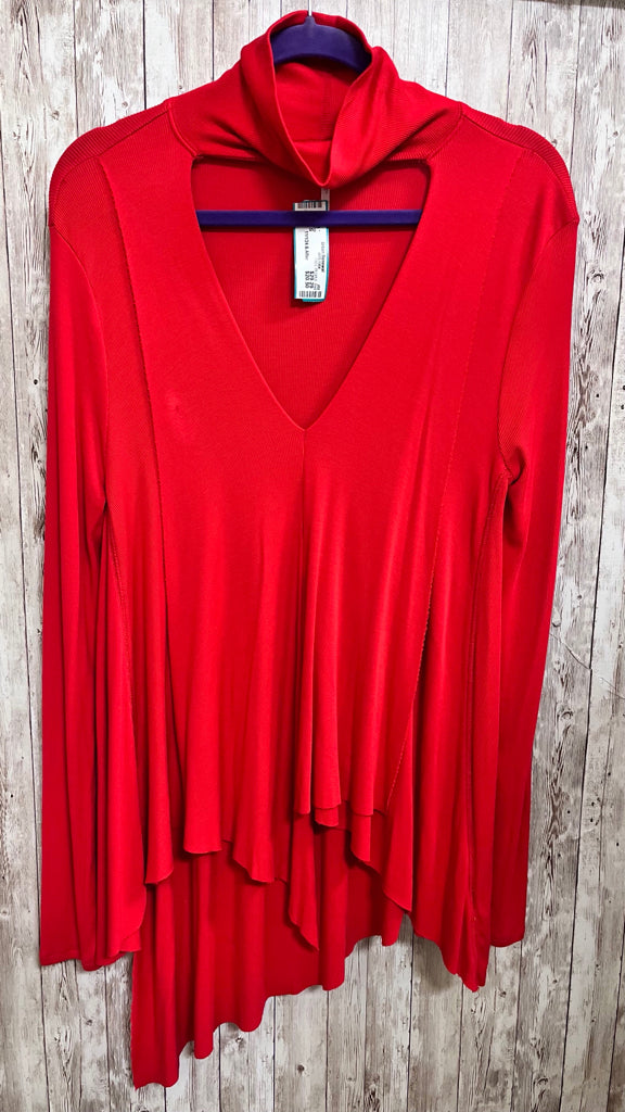 Size S FREE PEOPLE Red Top