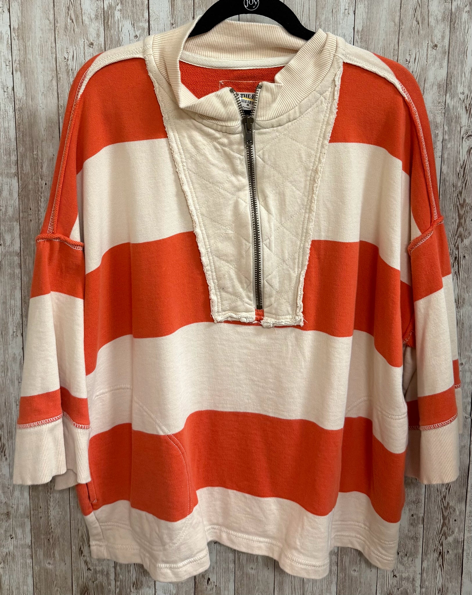 Size S WE THE FREE TANGERINE AND PINK FLORAL Top