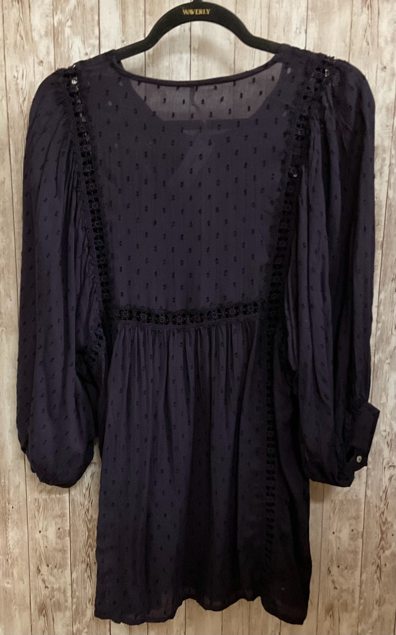 Size S FREE PEOPLE DARK PURPLE Top