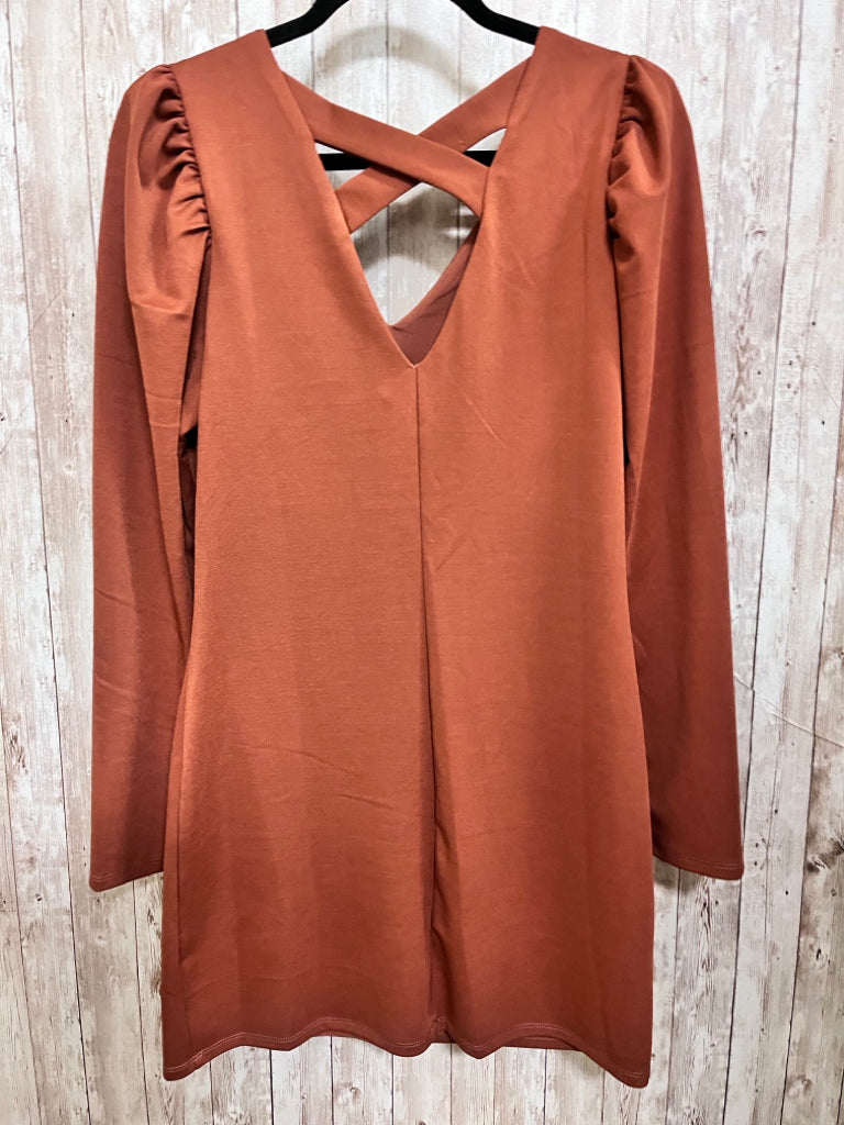 RUST LOVESTITCH Size L Dress