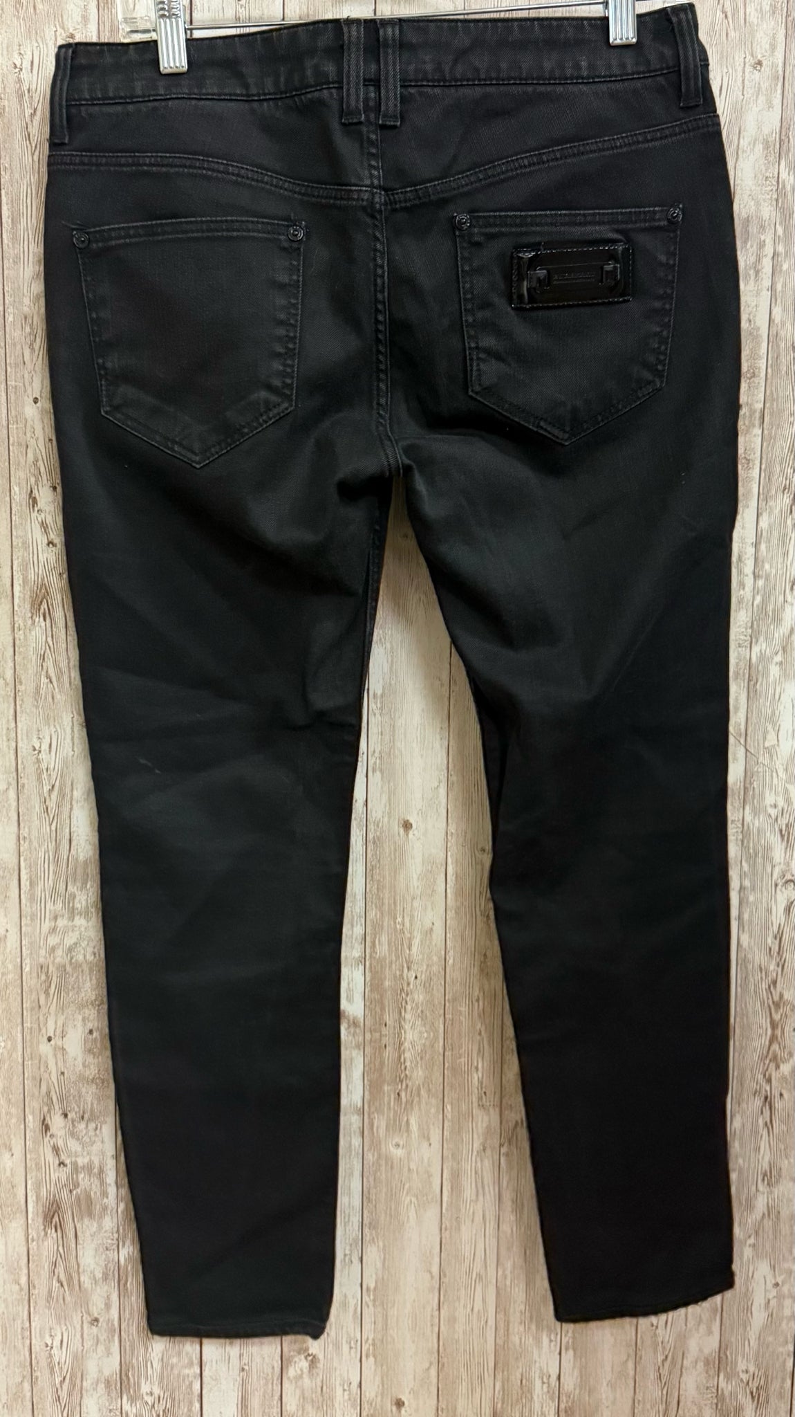 Size M BURBERRY Black Denim Pants
