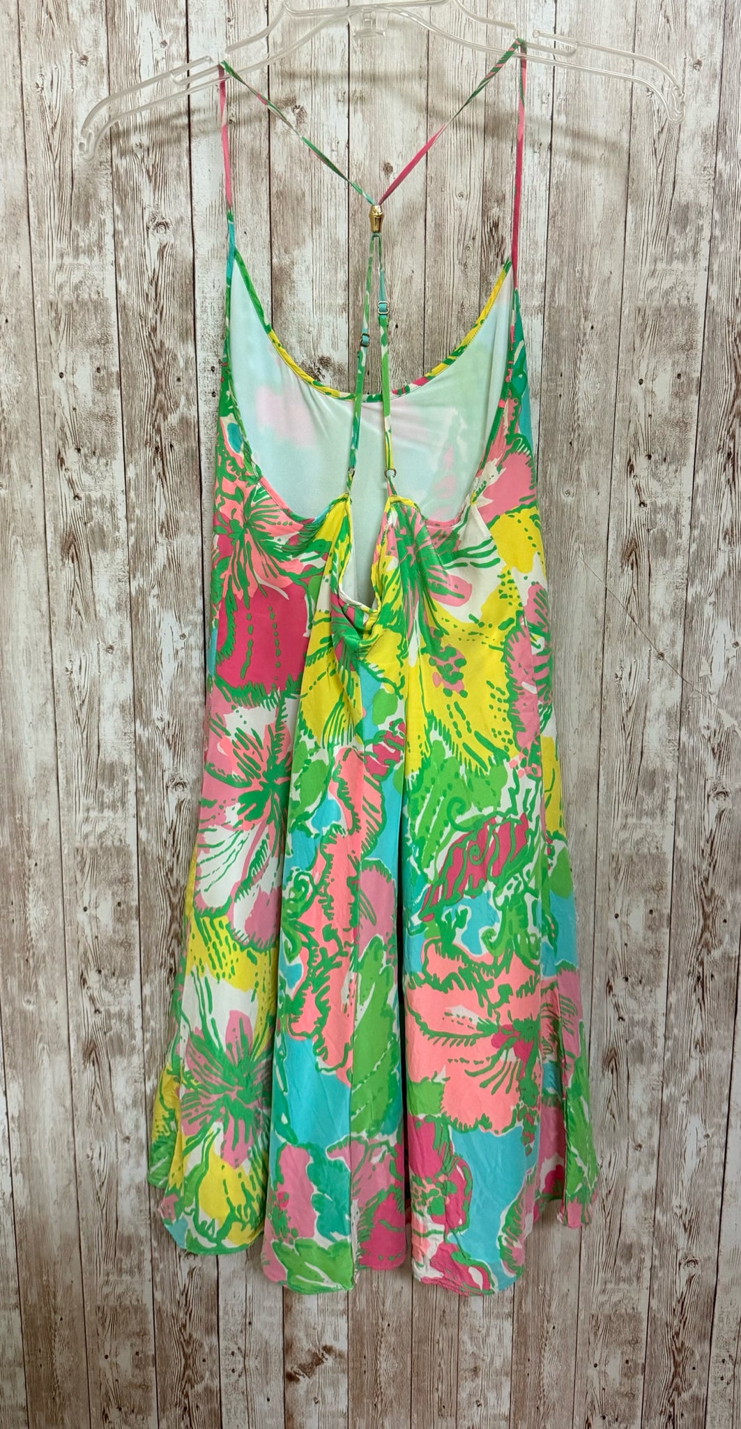 LILLY PULITZER Size L MULTICOLOR FLORAL Dress