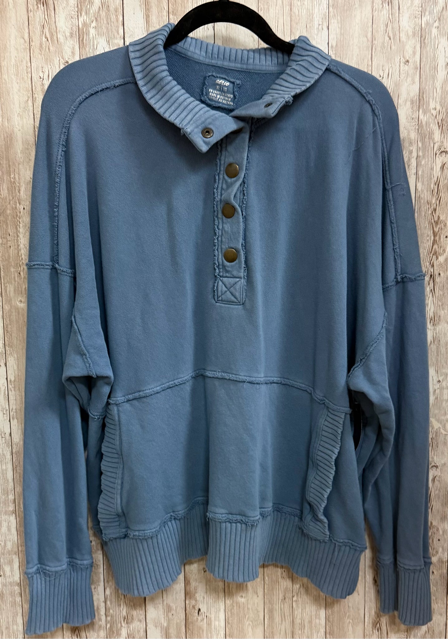 Size XL AERIE Blue Top