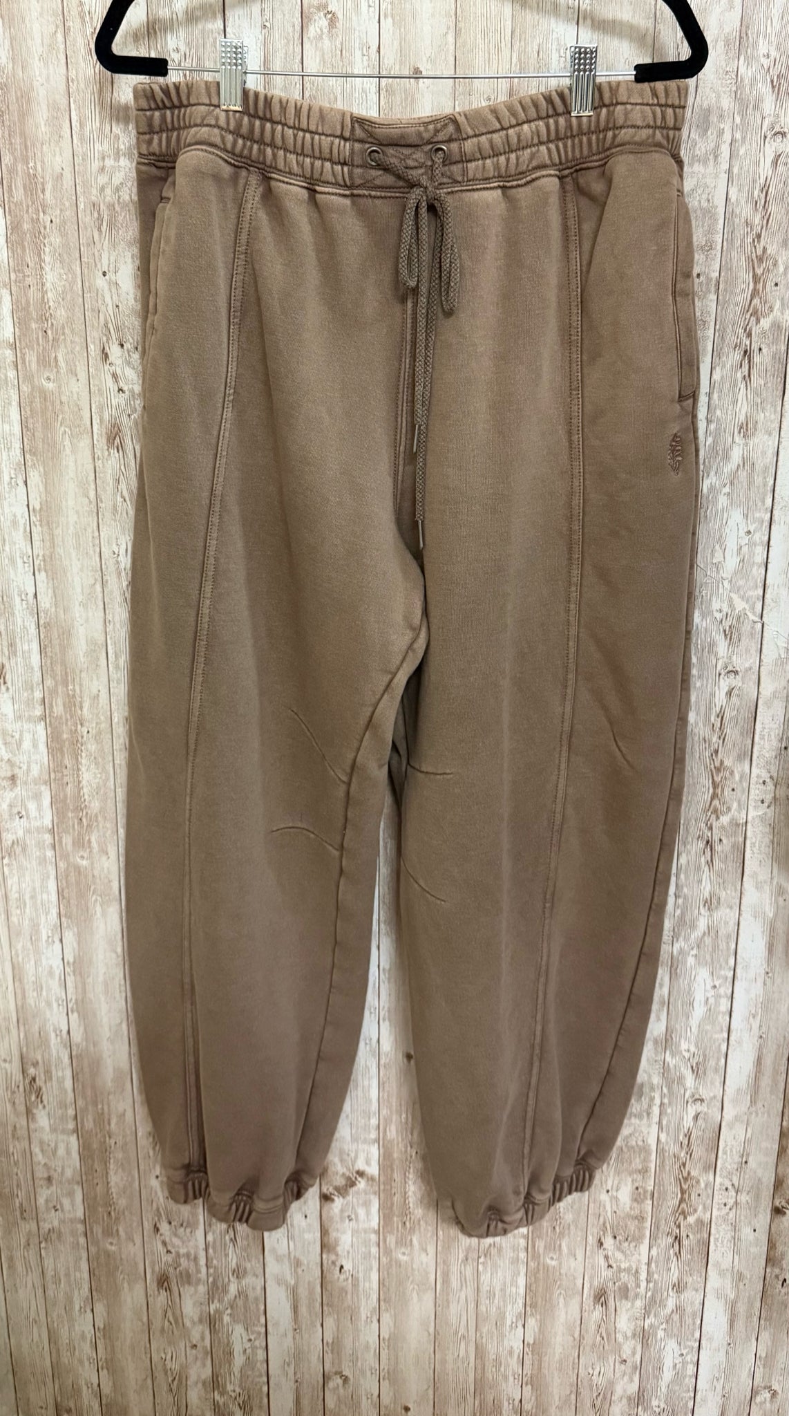 Size L FREE PEOPLE Brown 2 PC PANT SET
