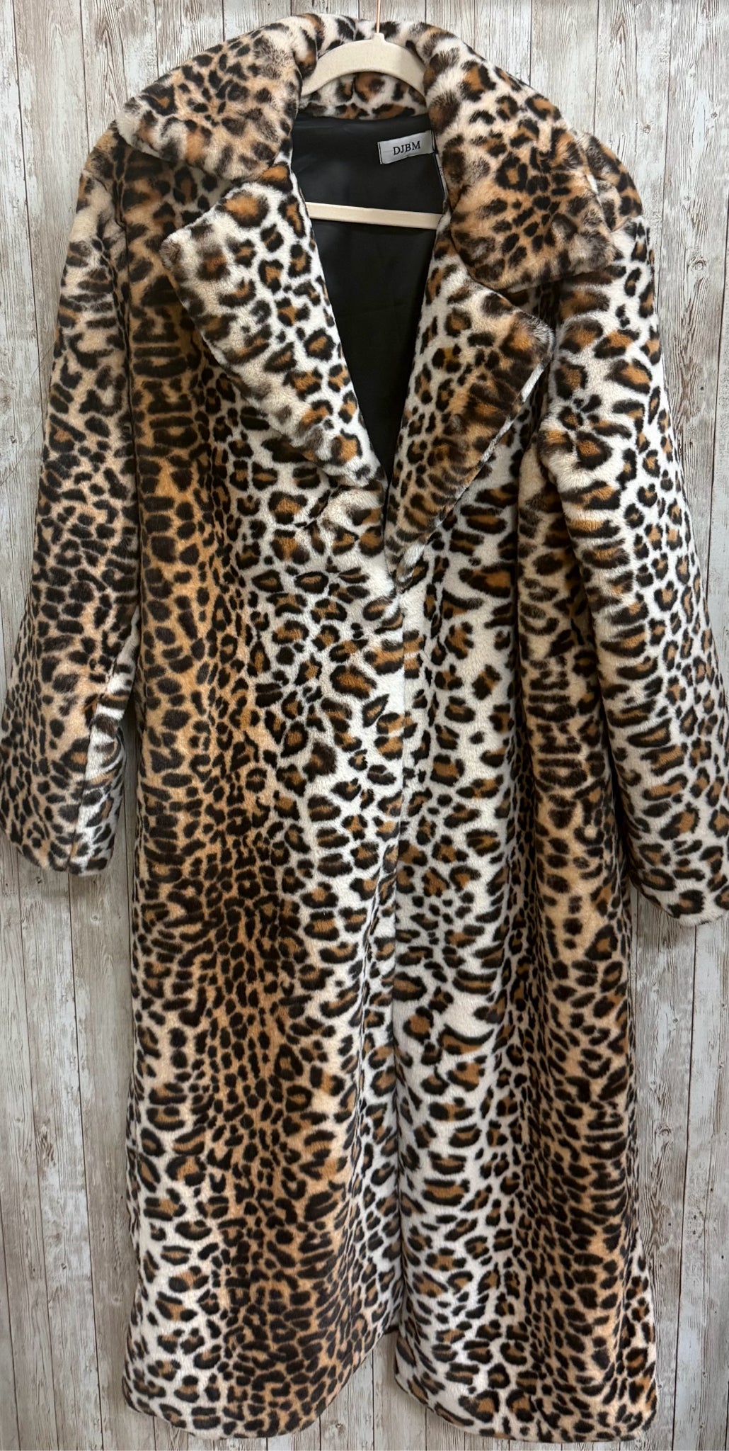DJBM Animal Print Coat
