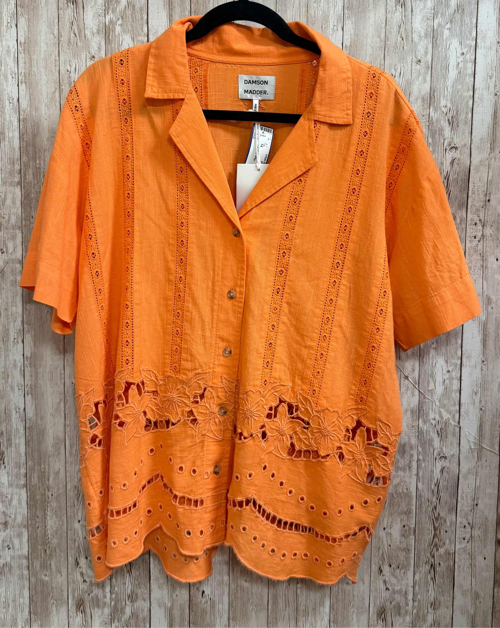 Size 14 DAMSON MADDER Orange Top