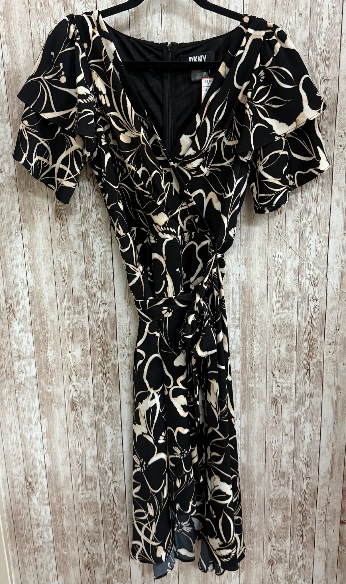Size 10 DKNY BLACK AND TAN Dress