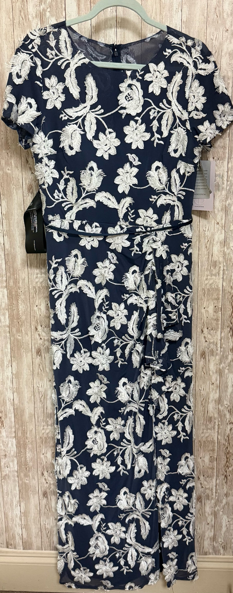 JS Collections Size 10 navy and cream Dress
