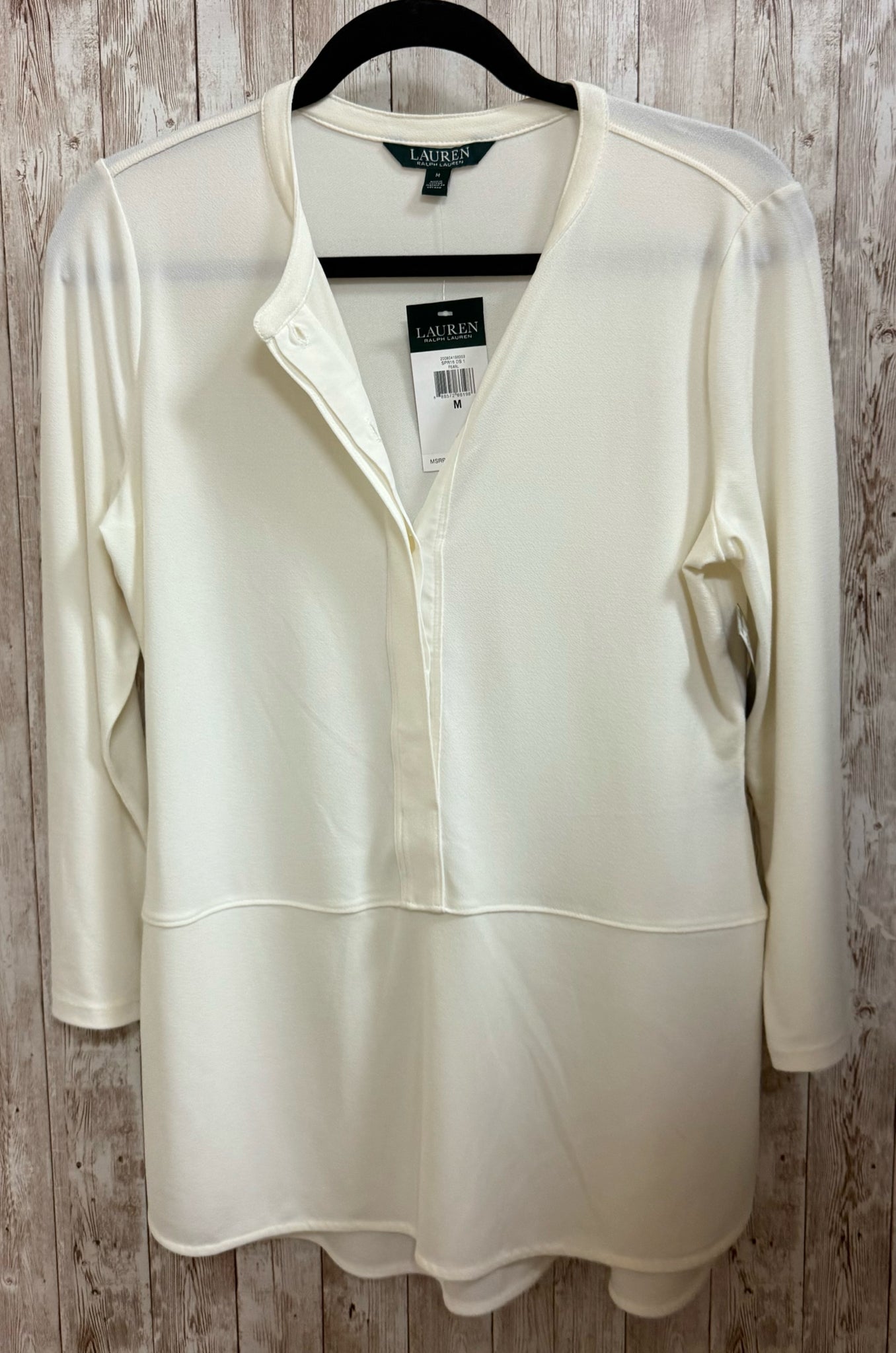 Size M LAUREN RALPH LAUREN OFF WHITE Top