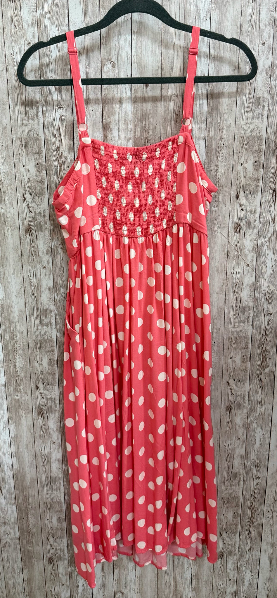 Size L TORRID SALMON PRINT Dress