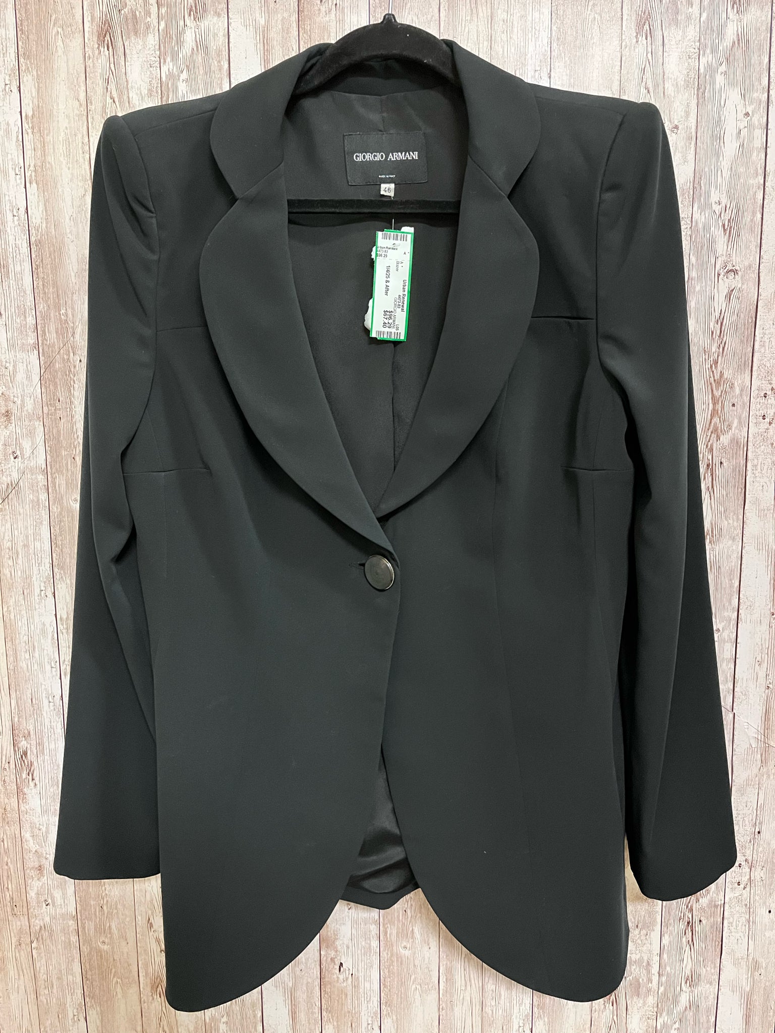 GIORGIO ARMANI Black Blazer