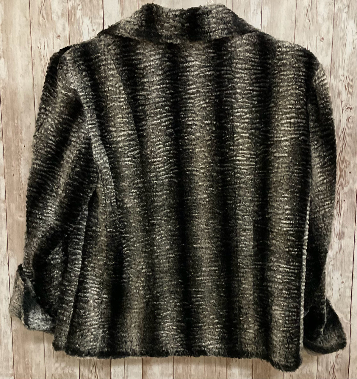 Size S CHICO'S BLACK AND GREY Jacket