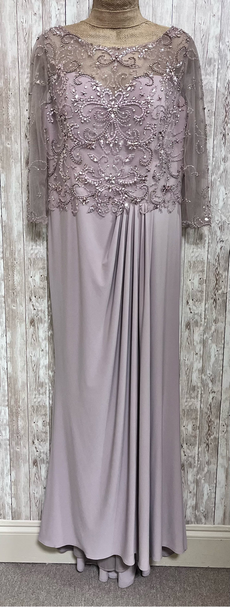 CHRISTINA WU Size 14 ROSE Gown/Evening Wear