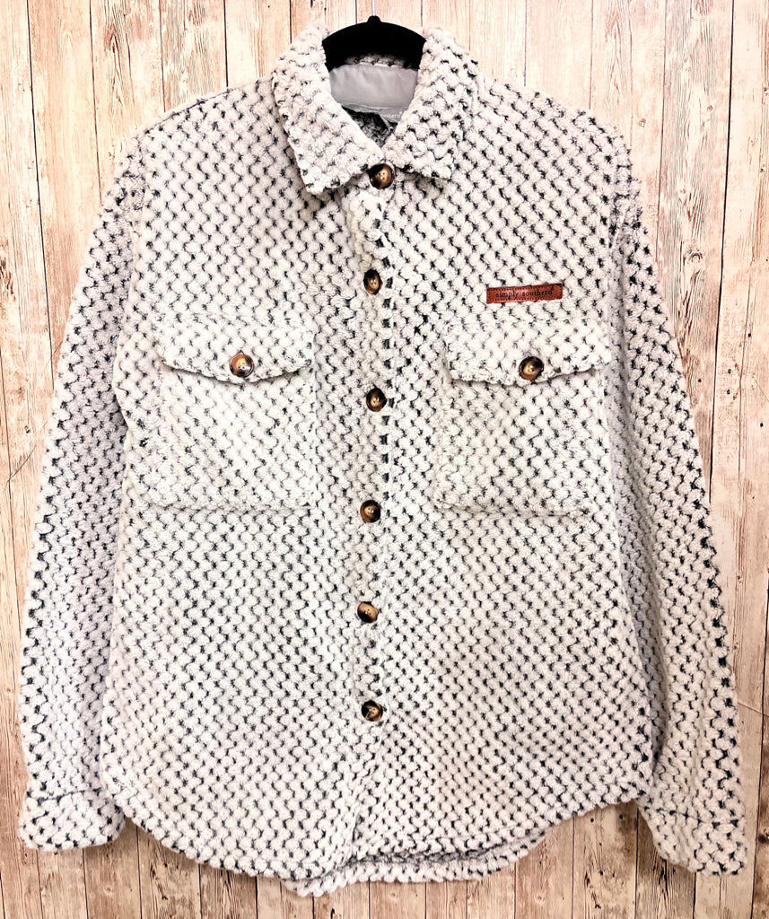 Size S SIMPLY SOUTHERN GREY Shirt