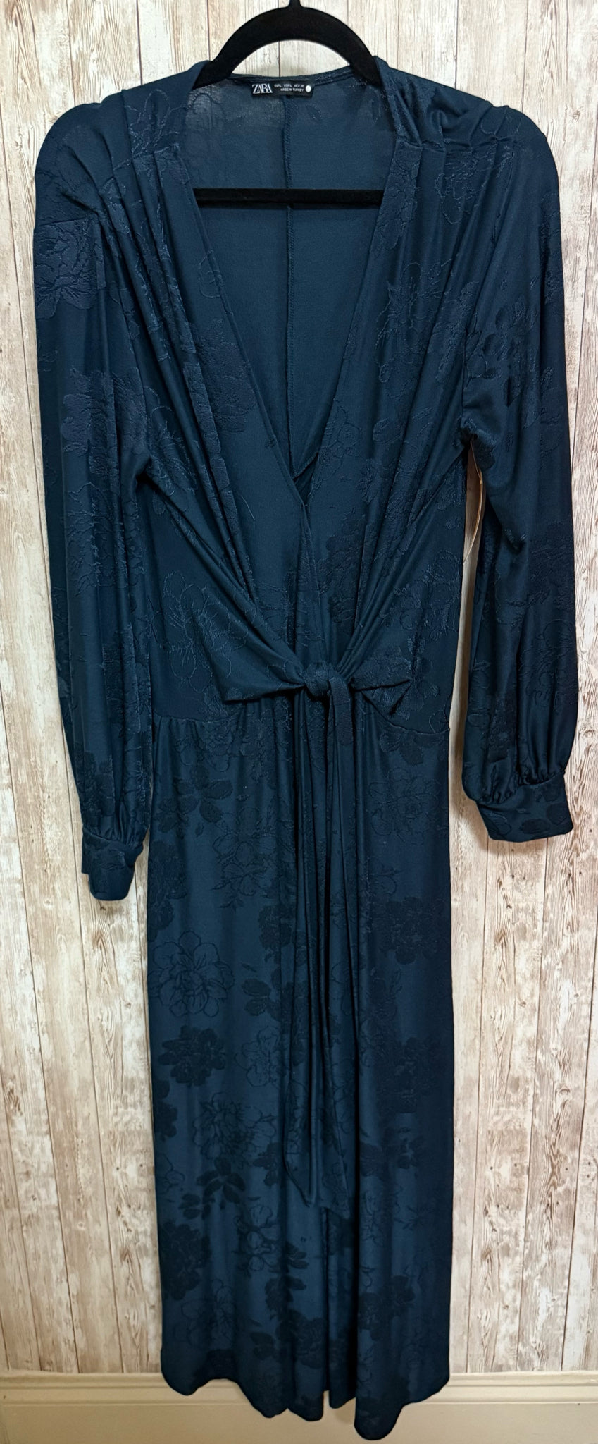 Size L ZARA Navy Dress