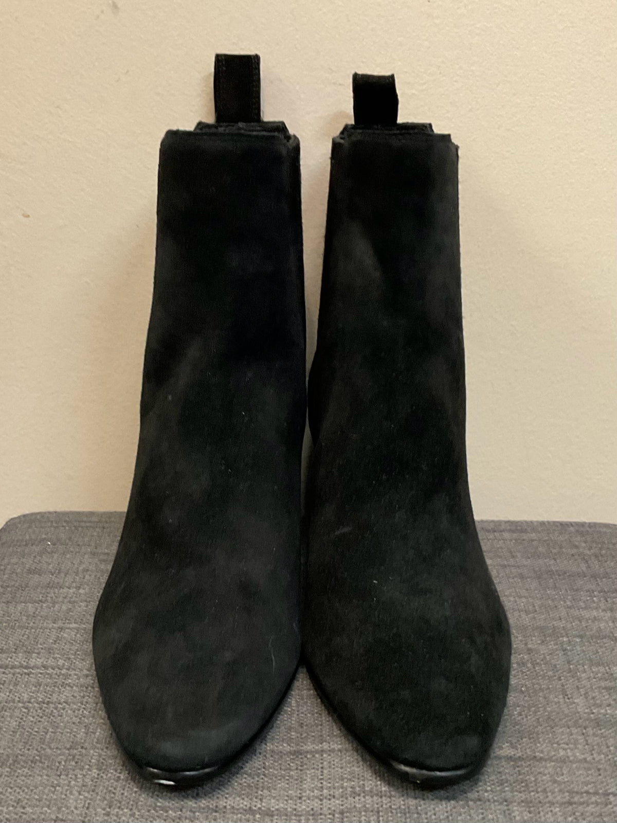 7.5 J CREW BLACK SUEDE Boots