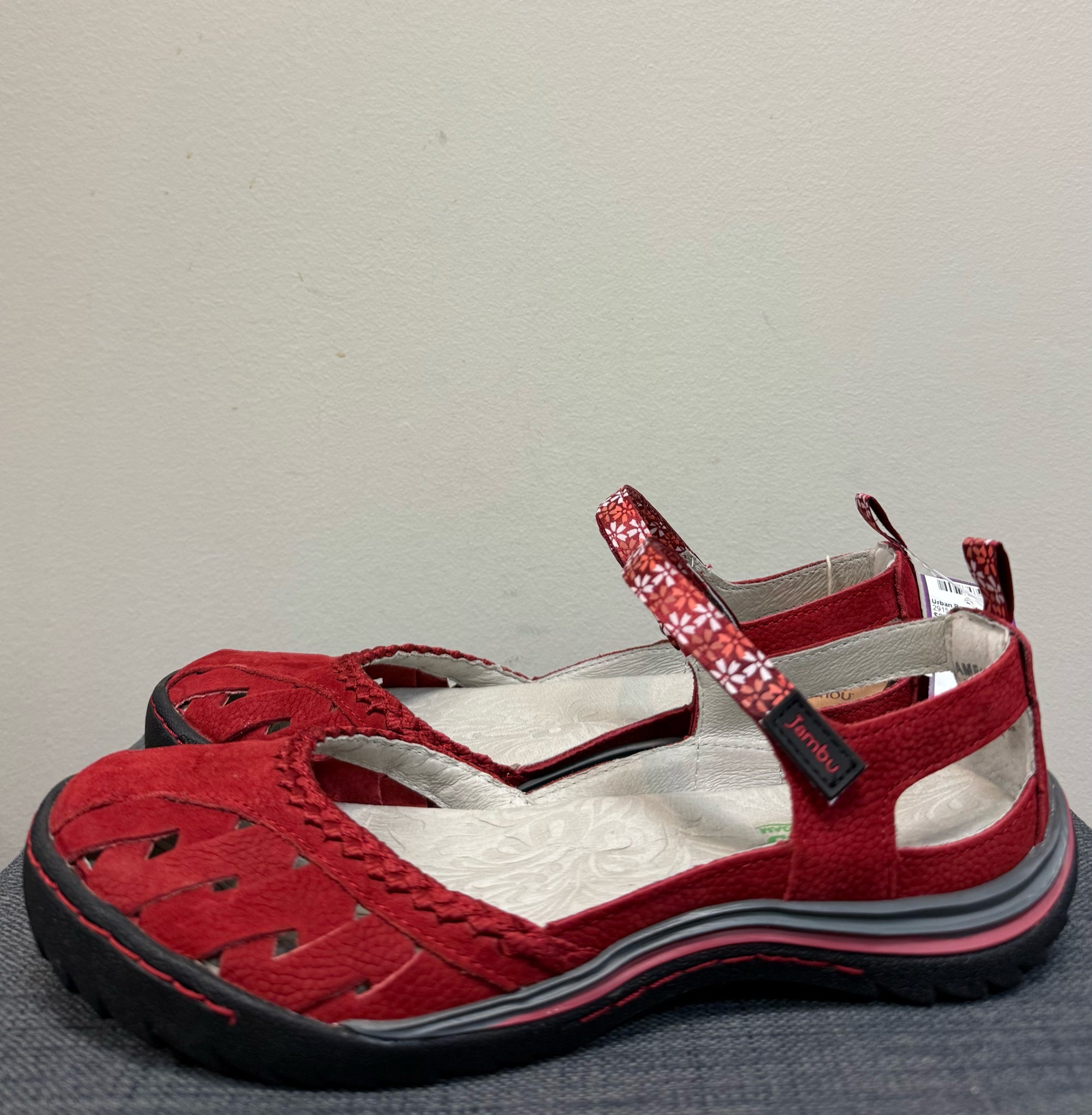 7.5 JAMBU Red SHOES