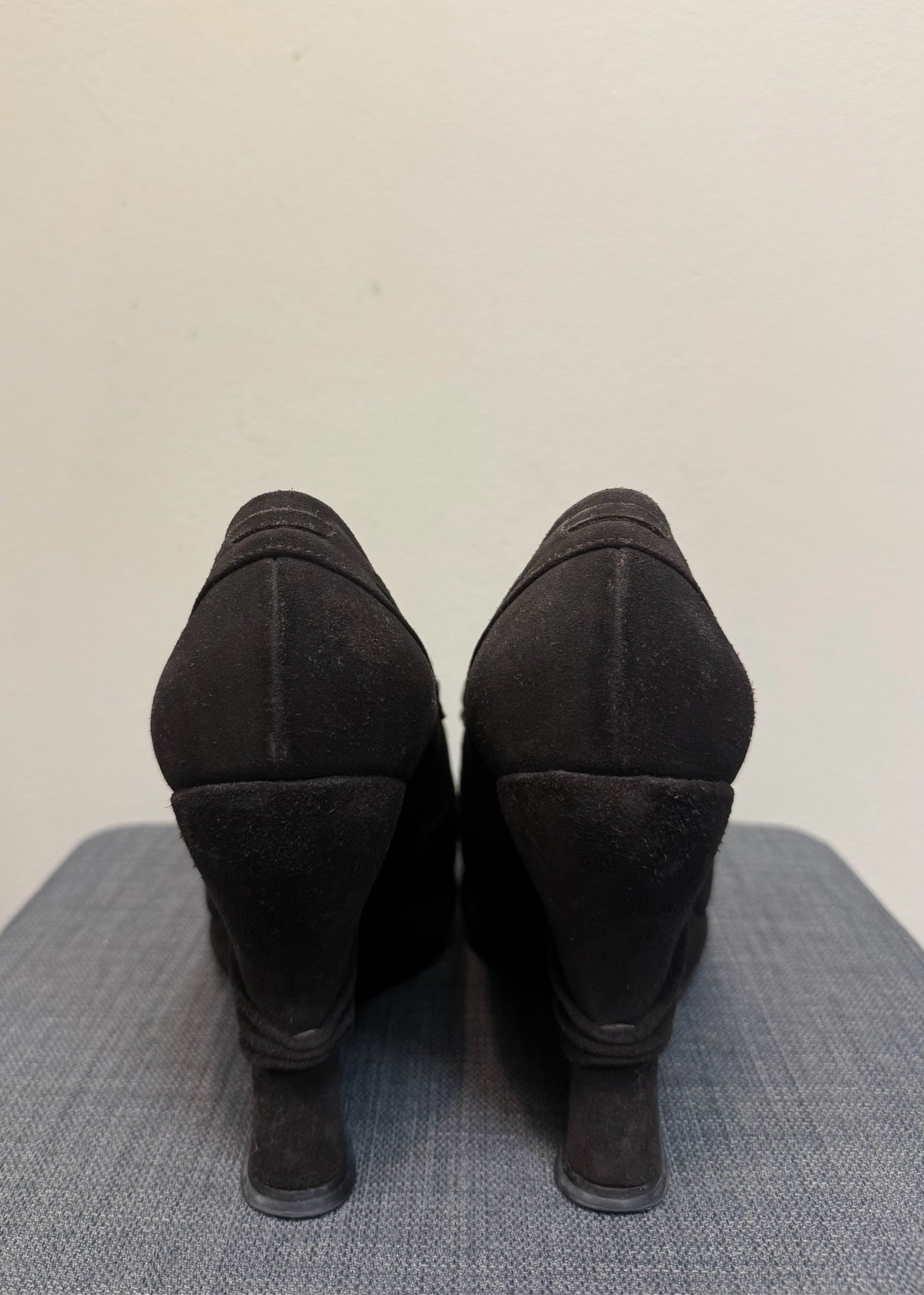 BOTTEGA VENETA 8.5 DARK BROWN SHOES