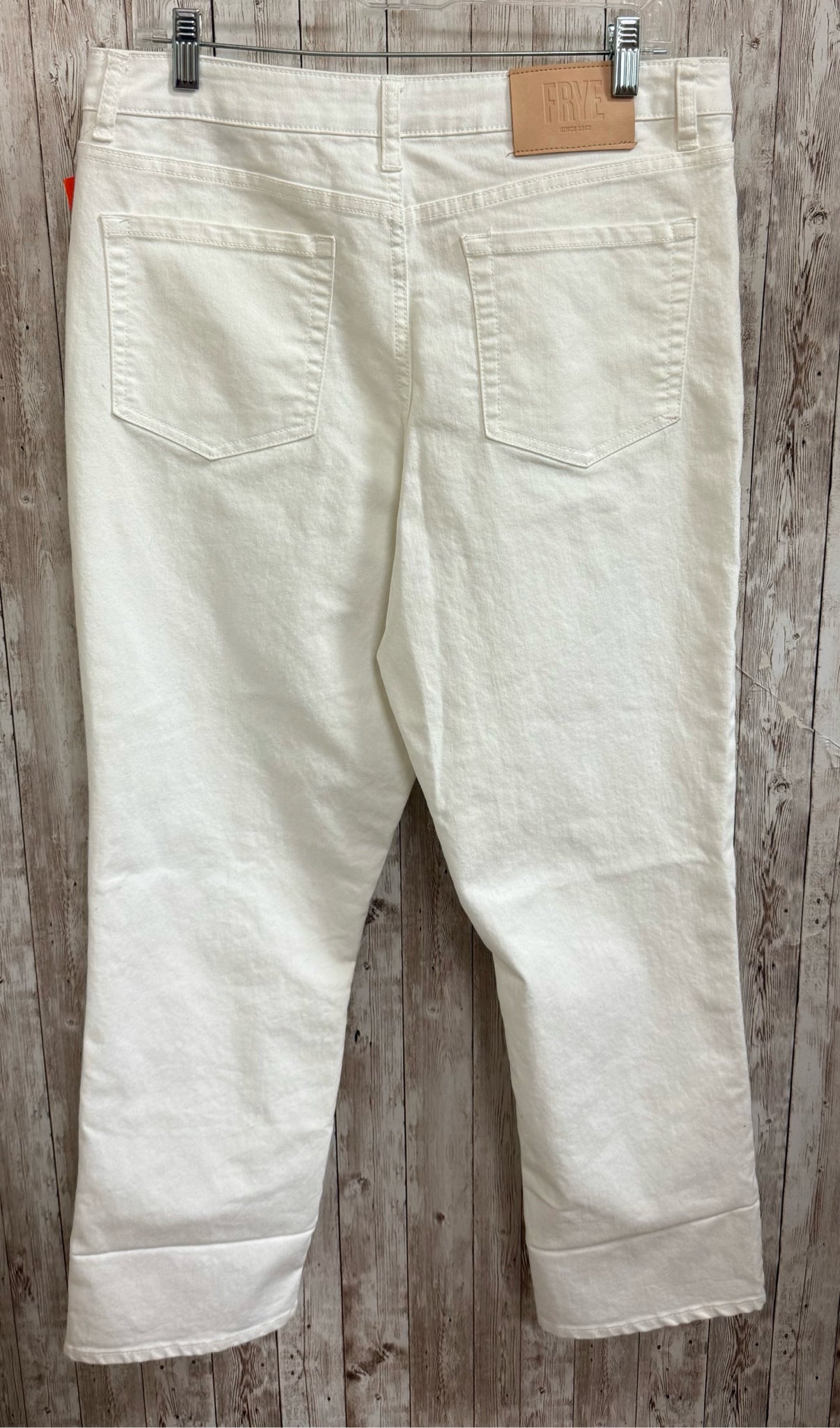 Size 10 FRYE White Pants