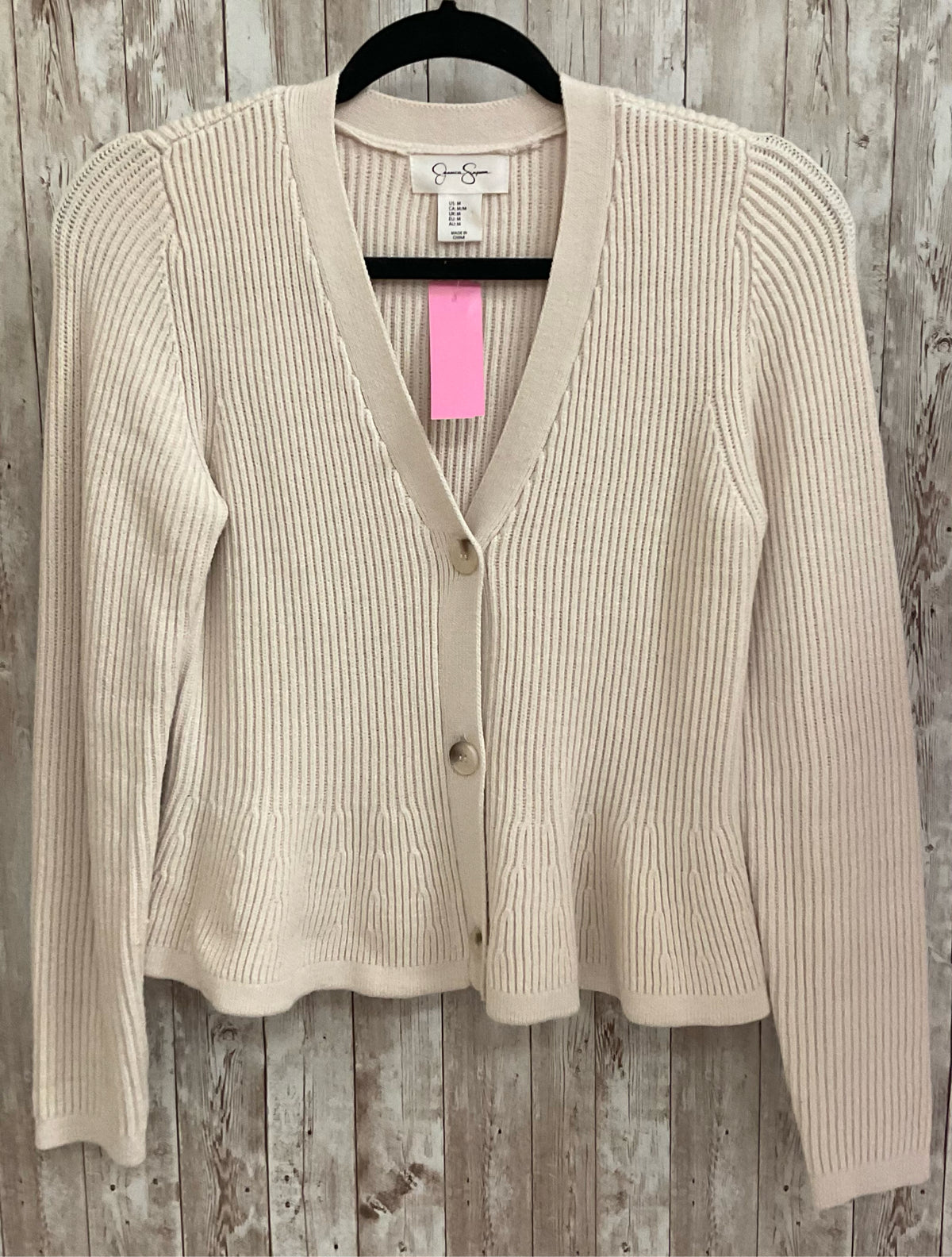Size M JESSICA SIMPSON Cream Cardigan