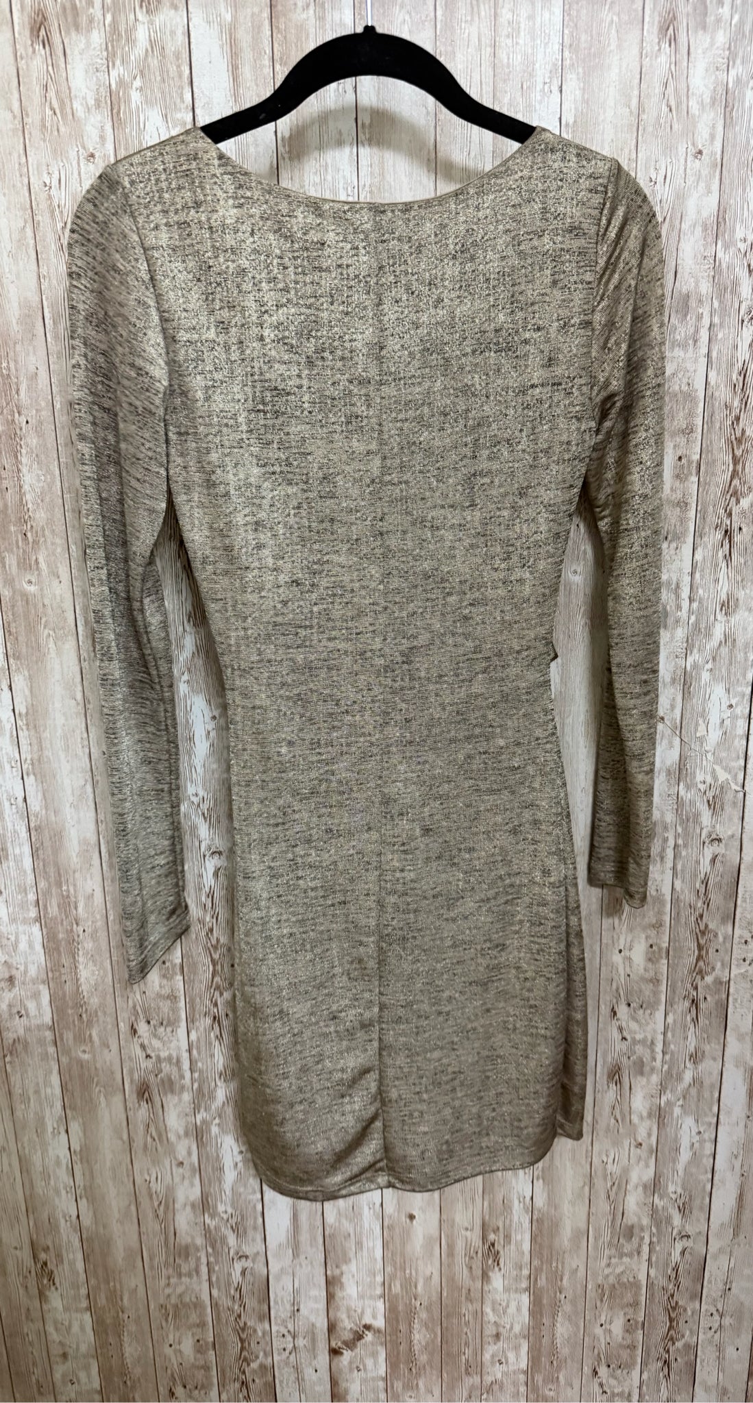 LULUS Size S Gold Dress