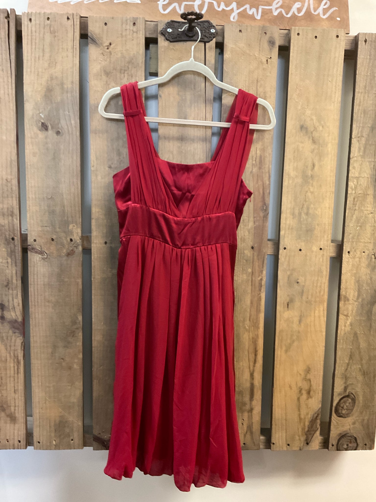 Size S WALTER Red Dress