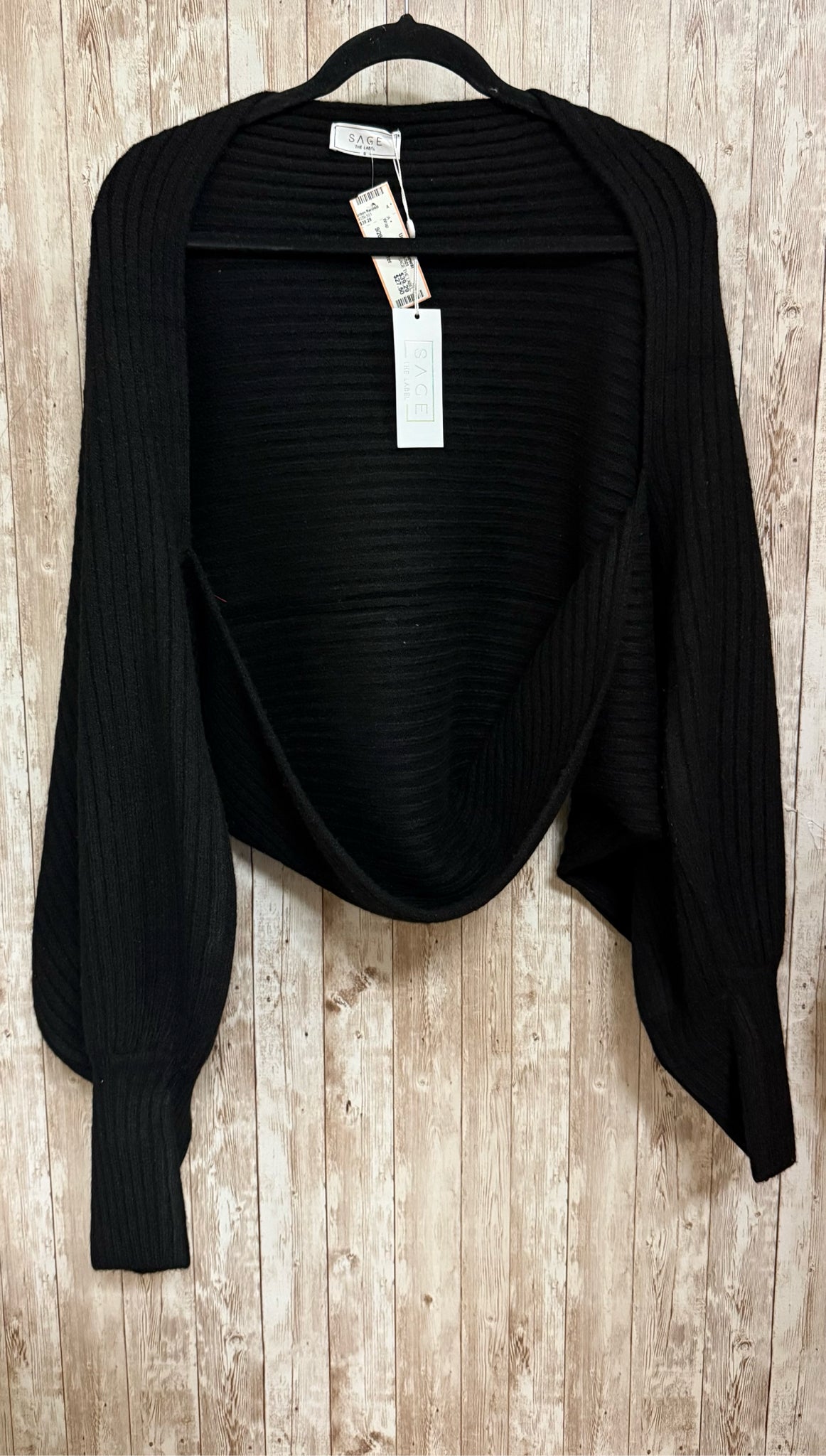 SAGE THE LABEL Black Wrap