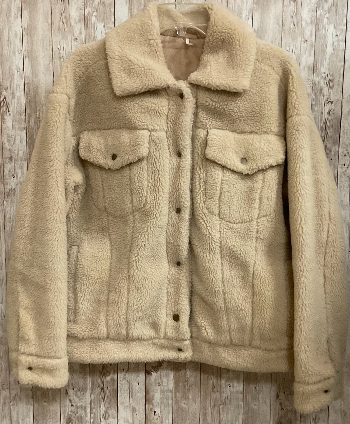 Size S FREE PEOPLE SAND Jacket