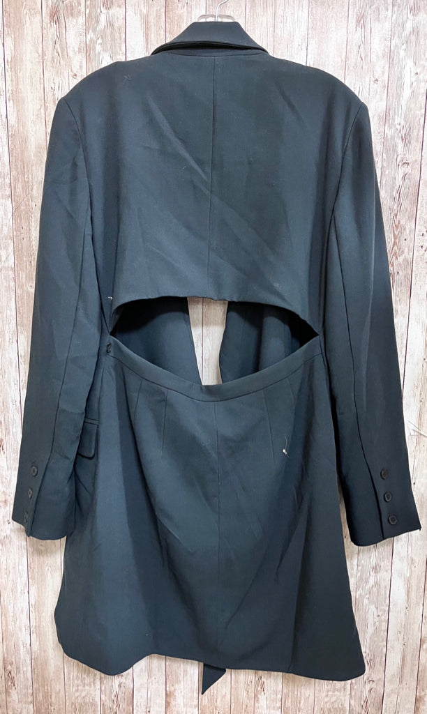 ANTHROPOLOGIE Size 14 Navy Jacket