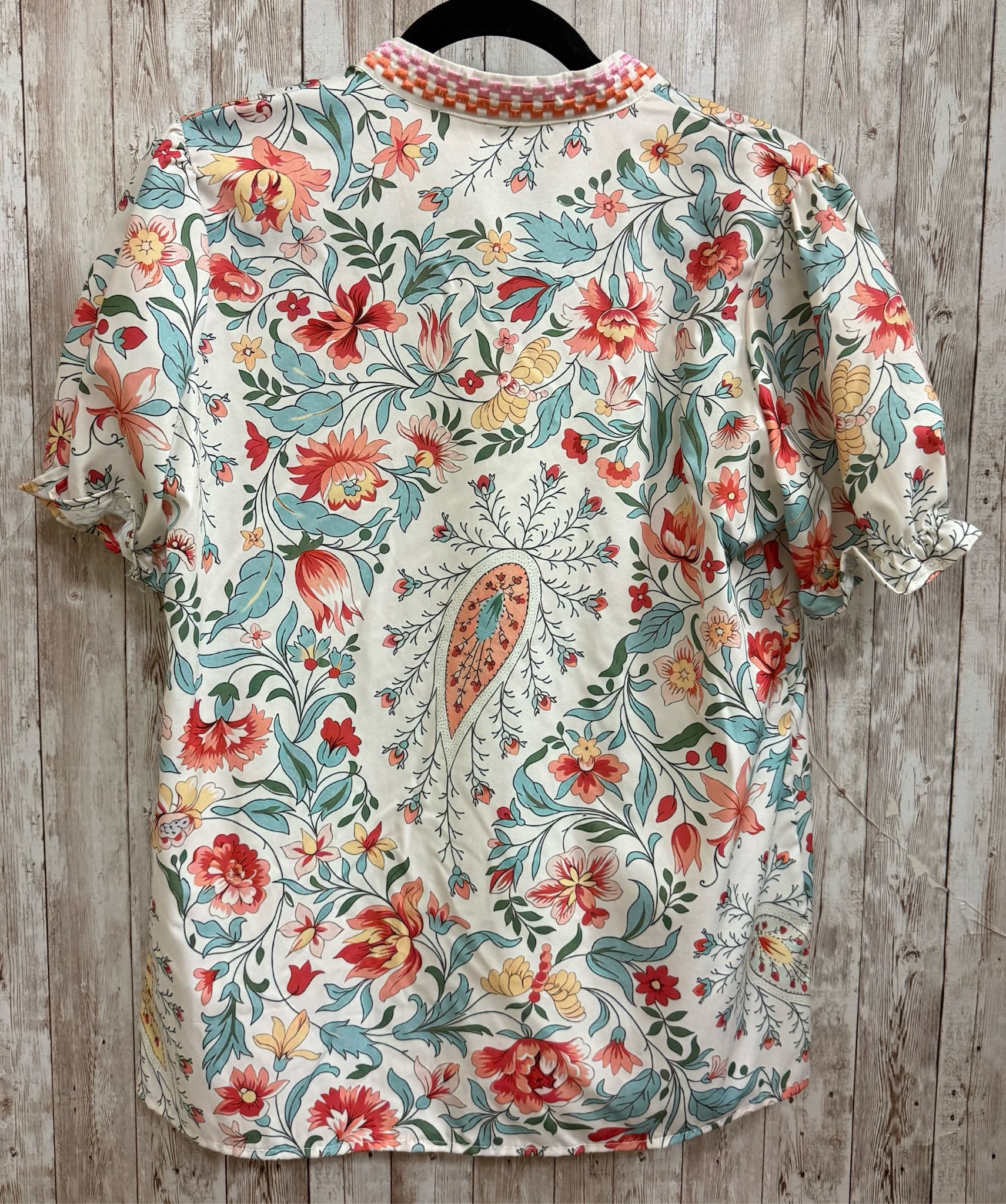 Size S CHERY BETTY CREAM FLORAL Top