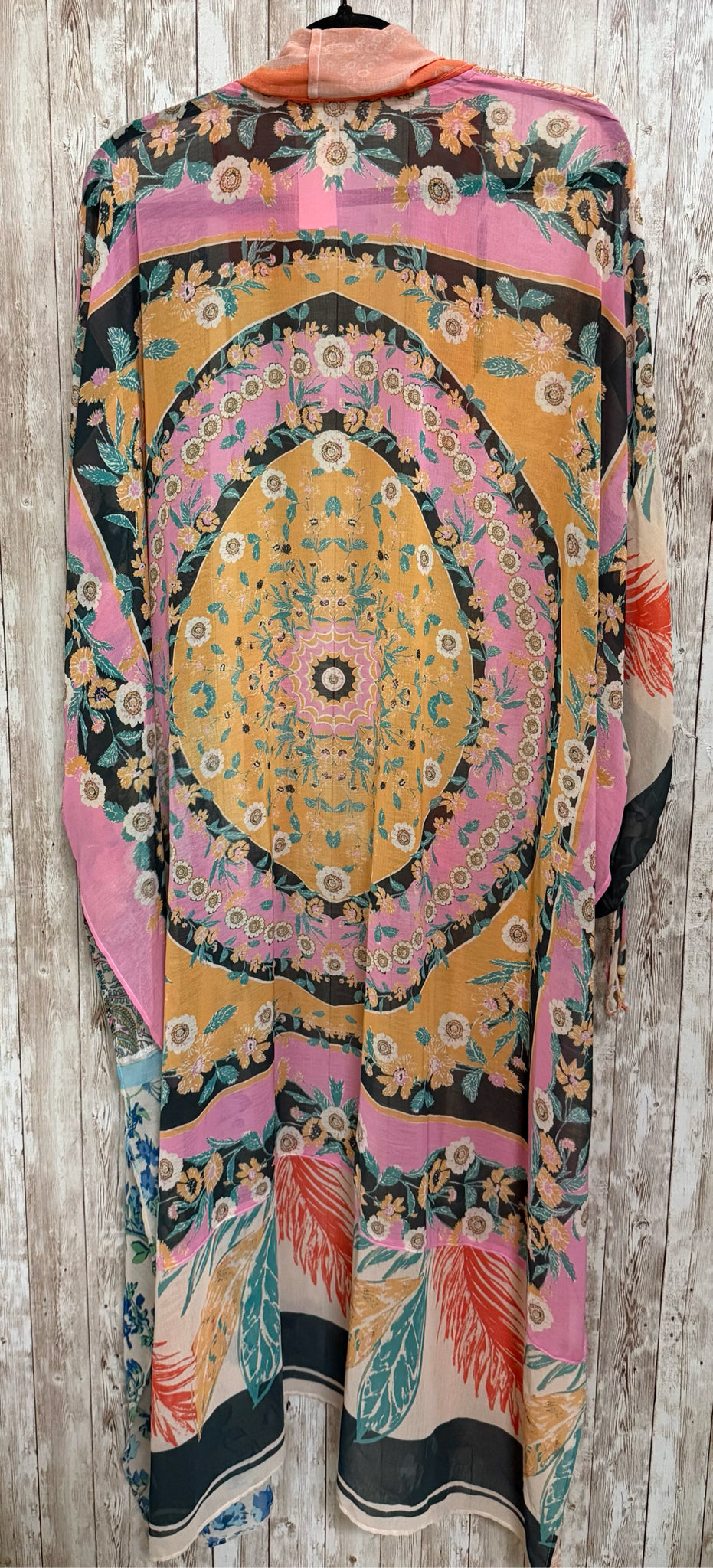 FREE PEOPLE SAGE PRINT Wrap