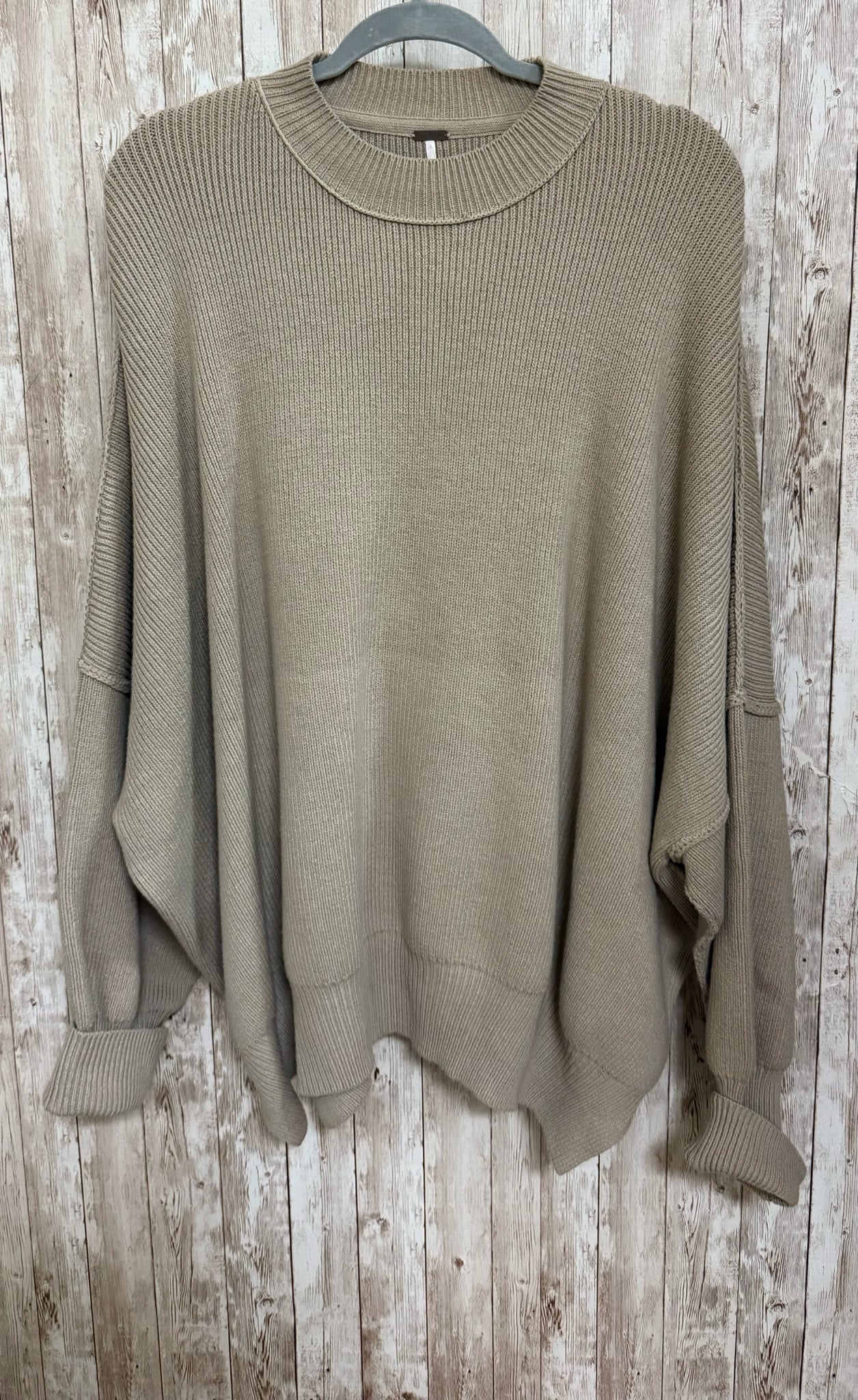 Size M FREE PEOPLE Tan Sweater